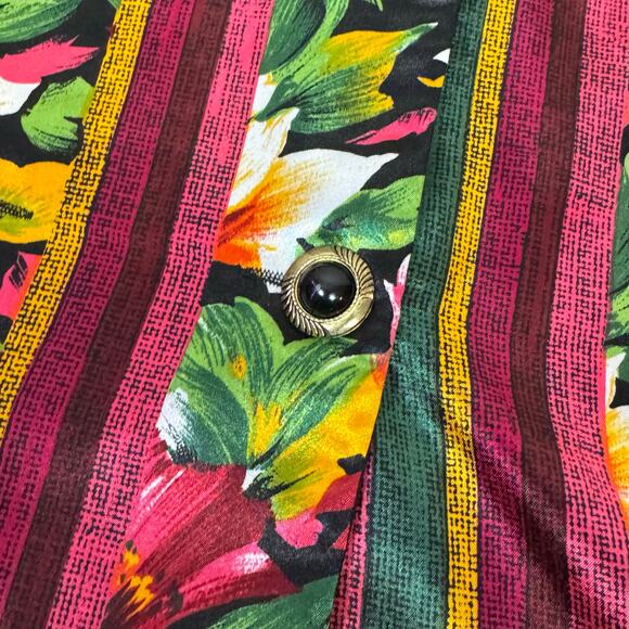 Victoria Secret Gold Label Pajama Set Satin Robe Jacket & Pants 80's Lounge Sz P - Picture 4 of 11